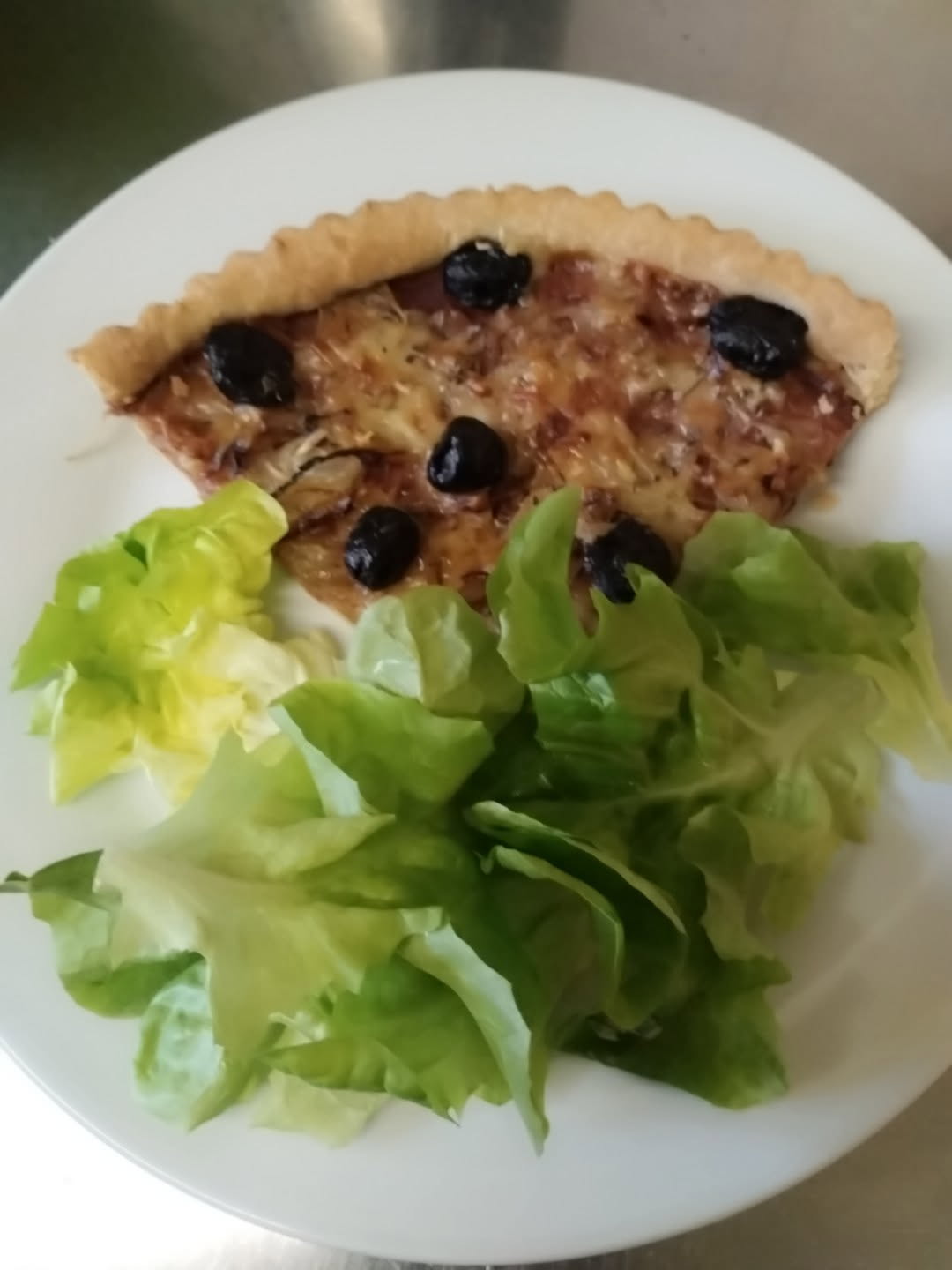 Tarte aux raves salées